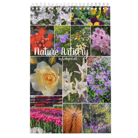 Natuur kunst - Flowers Vol 1 Kalender (Hoes)