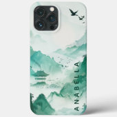 Natuur Kunst I Aangepaste naam Case-Mate iPhone Case (Achterkant)