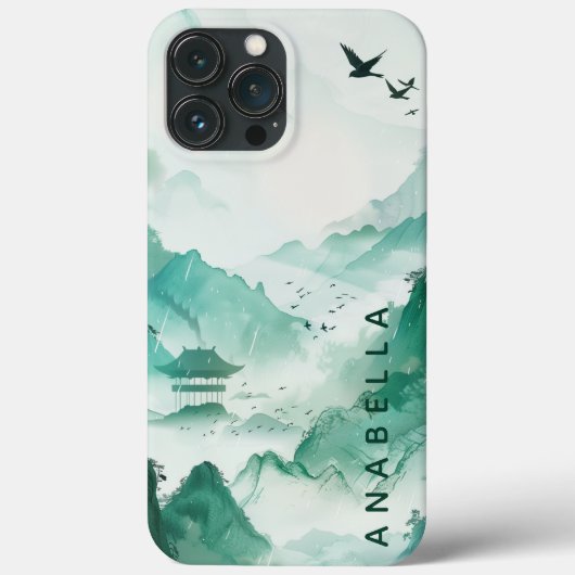 Natuur Kunst I Aangepaste naam Case-Mate iPhone Case (Achterkant)