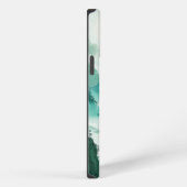 Natuur Kunst I Aangepaste naam iPhone Hoesje (Rechterkant)