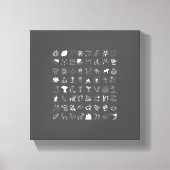 Natuur - Kunst op Canvas (Voorkant)