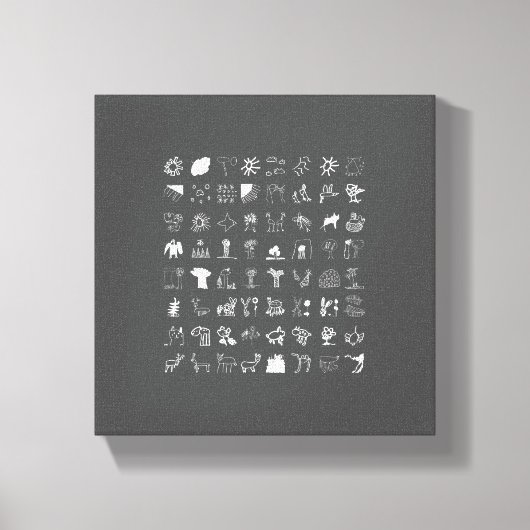 Natuur - Kunst op Canvas Afdruk (Voorkant)