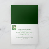 Natuur kunst van de  van Moeder met Kerstmis Feestdagen Kaart (Binnen)