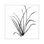 Natuur kunststempel, grassen rubberstempel (Afrduk)