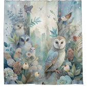 Natuur Kunstwerk Douchegordijn (Voorkant)