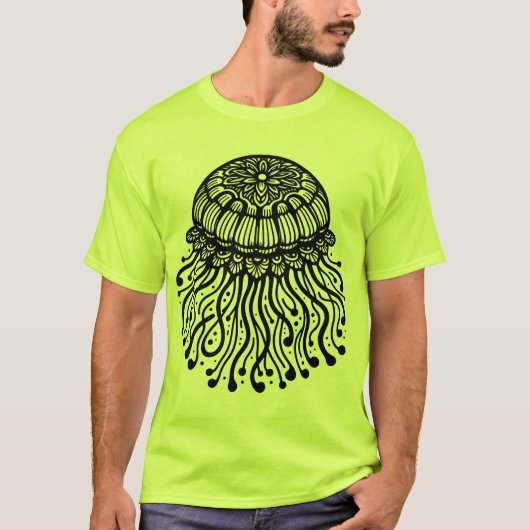Natuur kwal kunstwerk t-shirt (Voorkant)