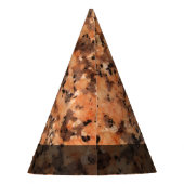 Natuur laat Rock Geology Oranje Granite om het eve Feesthoedjes (Achterkant)