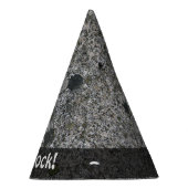 Natuur laat rotgeologie grijs graniet om het even  feesthoedjes (Rechts)