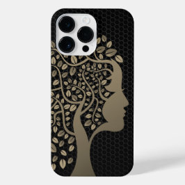 Natuur Lady - Dark Edition iPhone 14 Pro Max Hoesje