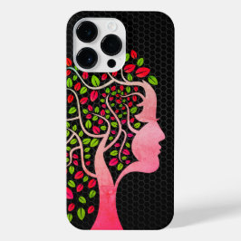 Natuur Lady - Pink Lady Edition iPhone 14 Pro Max Hoesje