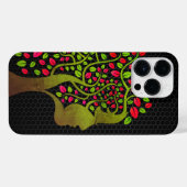 Natuur Lady - Retro Green Edition iPhone Hoesje (Achterkant horizontaal)