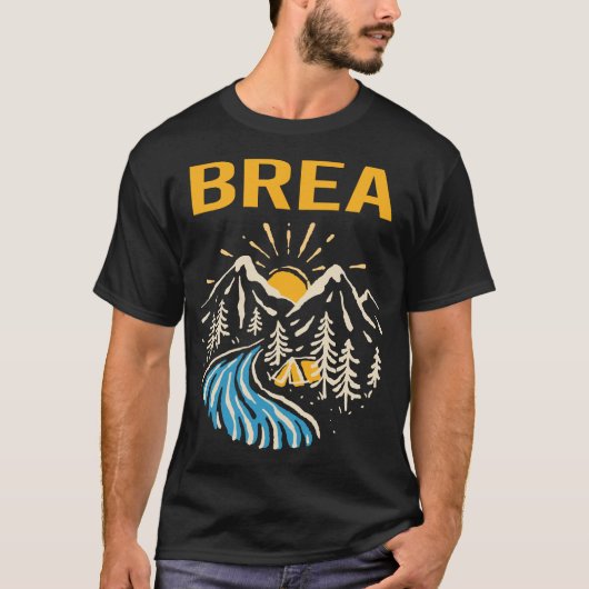 Natuur Landscape Brea T-shirt (Voorkant)
