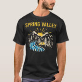 Natuur Landscape Spring Valley T-shirt (Voorkant)