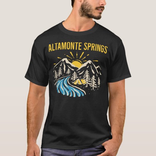Natuur Landschap Altamonte Springs T-shirt (Voorkant)