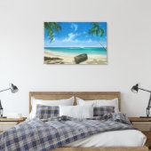 Natuur Landschap Beach schilderwerk Canvas Afdruk (Insitu (Slaapkamer))