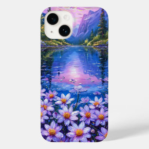 Natuur Landschap Berg Meer Esthetisch Case-Mate iPhone 14 Hoesje