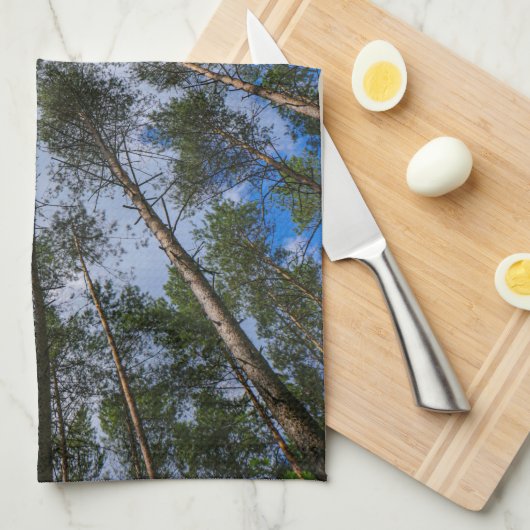 Natuur Landschap Bot opzoeken Theedoek (Quarter Fold)
