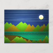 Natuur Landschap Briefkaart (Voorkant)