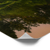 Natuur Landschap Canal Belarus Poster (Hoek)