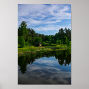 Natuur Landschap Canal Belarus Poster