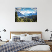 Natuur Landschap Canvas Print (Insitu (Slaapkamer))