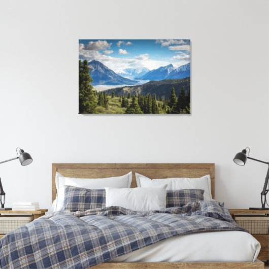 Natuur Landschap Canvas Print (Insitu (Slaapkamer))
