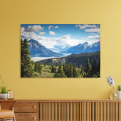 Natuur Landschap Canvas Print (Insitu (Woonkamer))
