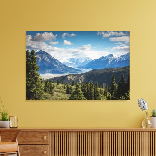 Natuur Landschap Canvas Print (Insitu (Woonkamer))