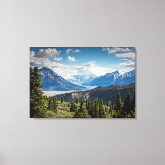 Natuur Landschap Canvas Print (Voorkant)