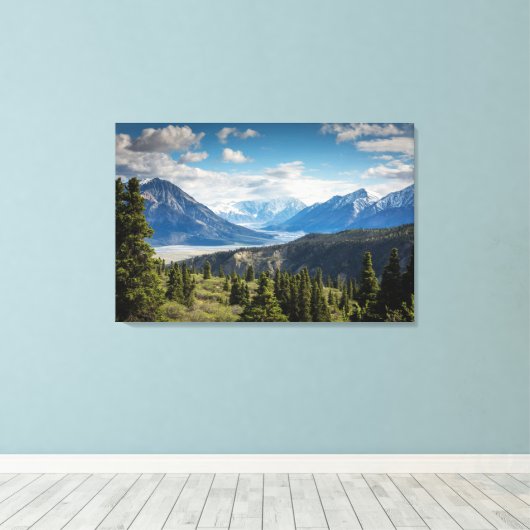 Natuur Landschap Canvas Print (Insitu (Houten vloer))