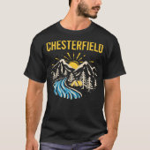 Natuur Landschap Chesterfield T-shirt (Voorkant)