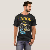 Natuur Landschap Fargo T-shirt (Voorkant volledig)