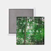 Natuur Landschap Forest Belarus Magnet (Voorkant / Achterkant)