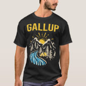 Natuur Landschap Gallup T-shirt (Voorkant)