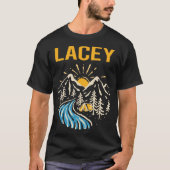 Natuur Landschap Lacey T-shirt (Voorkant)
