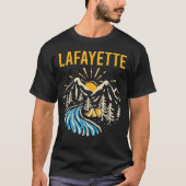 Natuur Landschap Lafayette T-shirt (Voorkant)