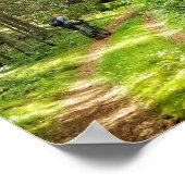 Natuur Landschap Landschappen Bos Bomen Wit-Ruslan Poster (Hoek)