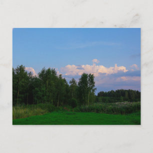 Natuur Landschap Landschappen Weiland Wit-Rusland  Briefkaart