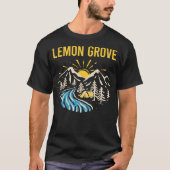 Natuur Landschap Lemon Grove T-shirt (Voorkant)