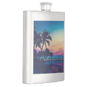 Natuur landschap met zwembad Palmbomen-25925 Flacon (Rechts)