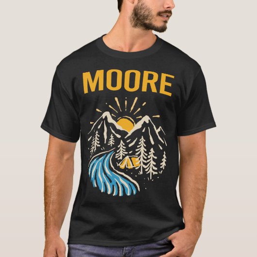 Natuur Landschap Moore T-shirt (Voorkant)