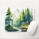 natuur landschap muismat (Met muis)