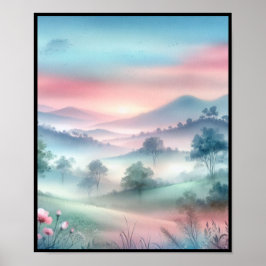 Natuur Landschap Poster