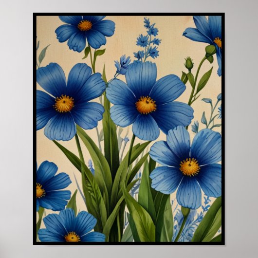 Natuur Landschap Poster (Voorkant)