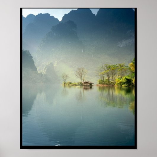 Natuur Landschap Poster (Voorkant)