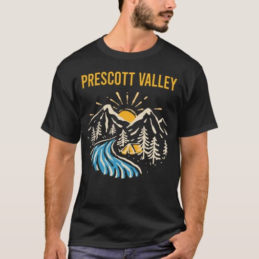 Natuur Landschap Prescott Valley T-shirt (Voorkant)