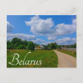 Natuur Landschap Rural Scenery Village Road Briefkaart (Voorkant)