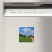 Natuur Landschap Rural Scenery Village Road Magneet (Insitu (Vaatwasser))