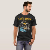 Natuur Landschap Santa Maria T-shirt (Voorkant volledig)