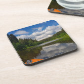 Natuur Landschap Sceneras Canal Sky Belarus Bier Onderzetter (Linkerzijde)